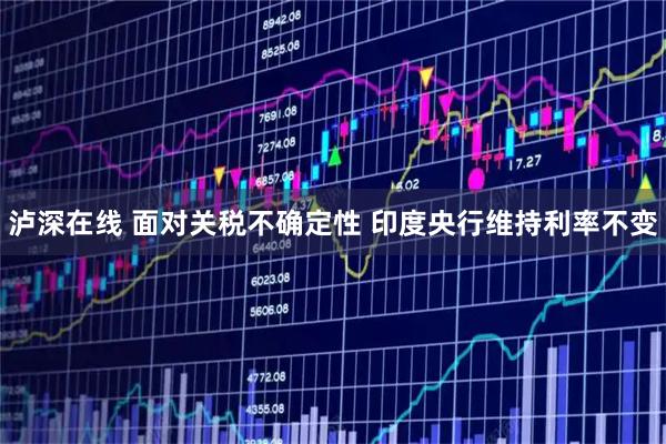 泸深在线 面对关税不确定性 印度央行维持利率不变